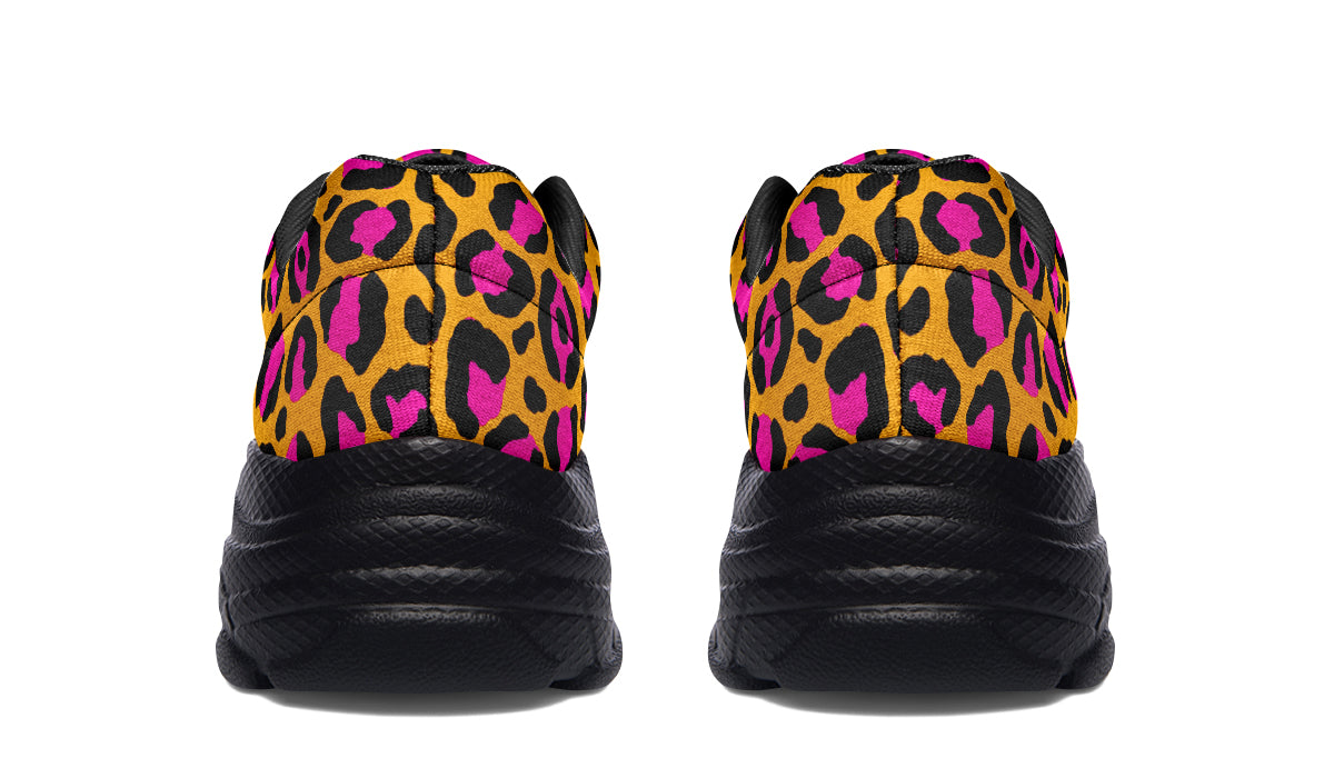 Neon Safari Chunky Sneakers