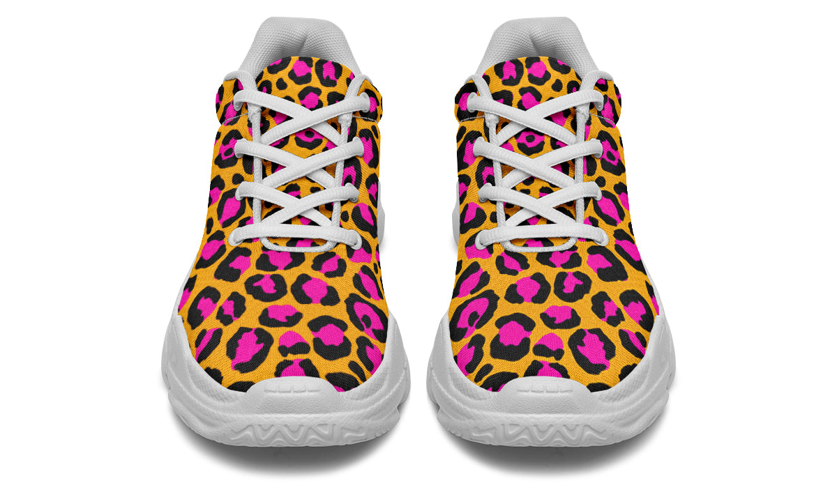 Neon Safari Chunky Sneakers