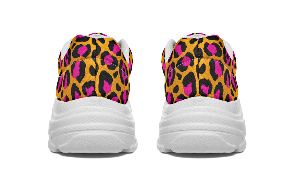 Neon Safari Chunky Sneakers