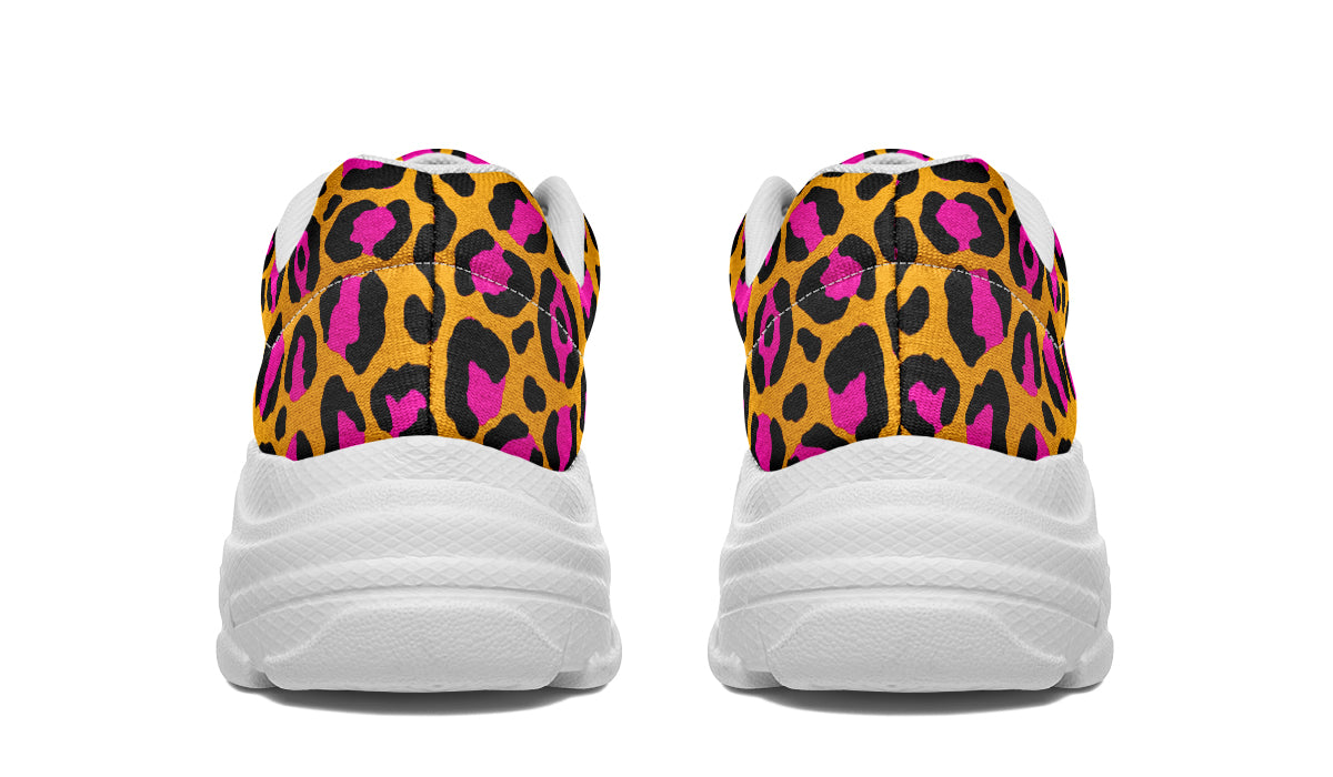 Neon Safari Chunky Sneakers