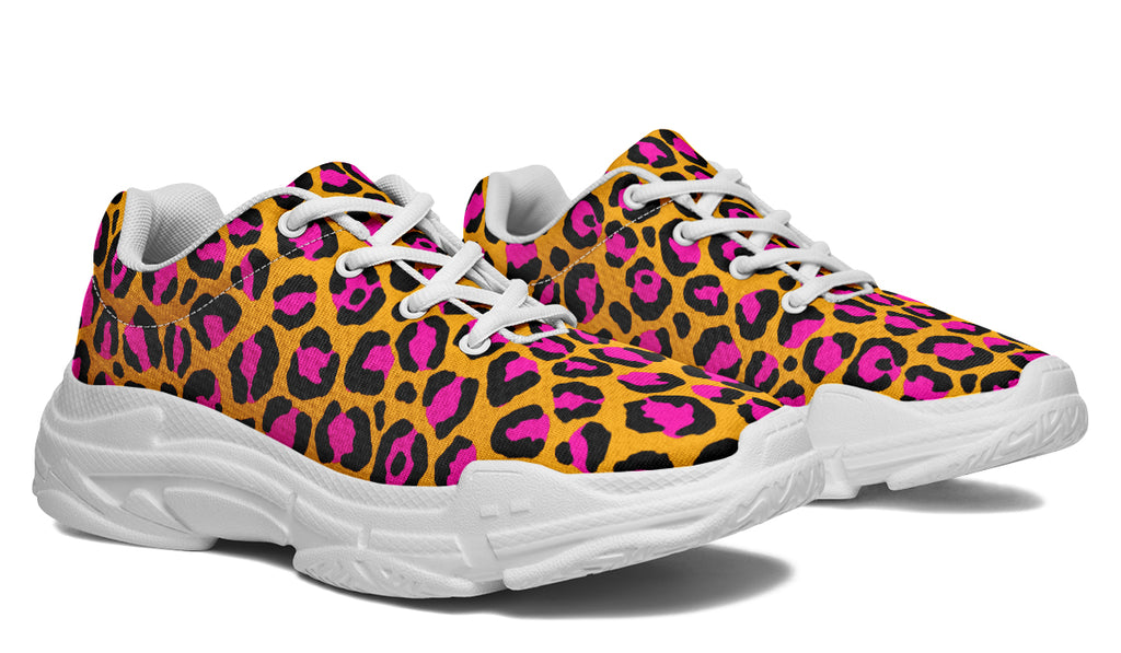 Neon Safari Chunky Sneakers
