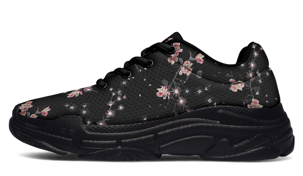 Night Garden Chunky Sneakers - Offbeat Sweetie