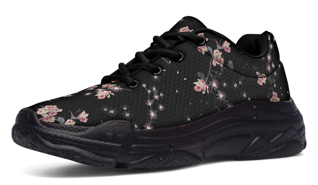 Night Garden Chunky Sneakers - Offbeat Sweetie