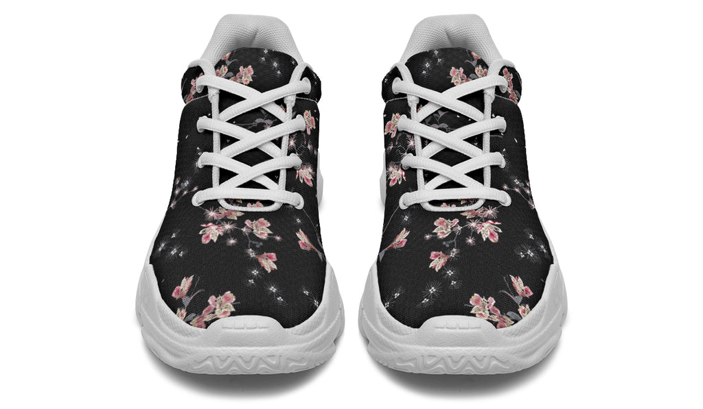 Night Garden Chunky Sneakers - Offbeat Sweetie