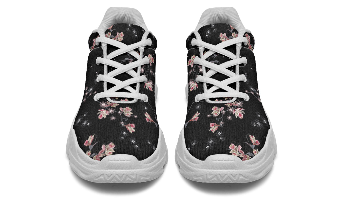 Night Garden Chunky Sneakers - Offbeat Sweetie