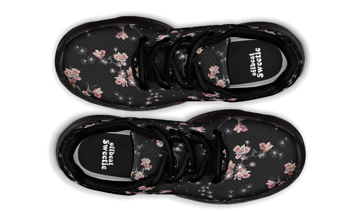 Night Garden Chunky Sneakers - Offbeat Sweetie