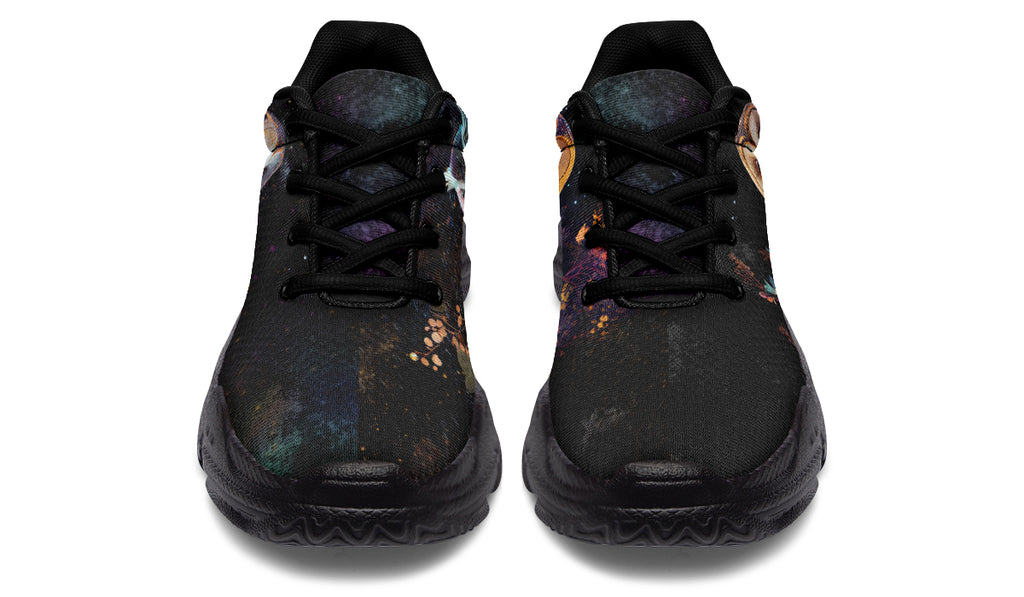 Owls Chunky Sneakers - Offbeat Sweetie