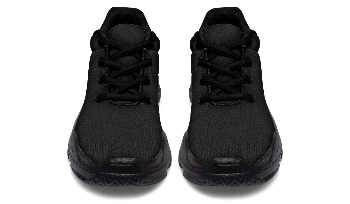 Paint It Black Chunky Sneakers - Offbeat Sweetie