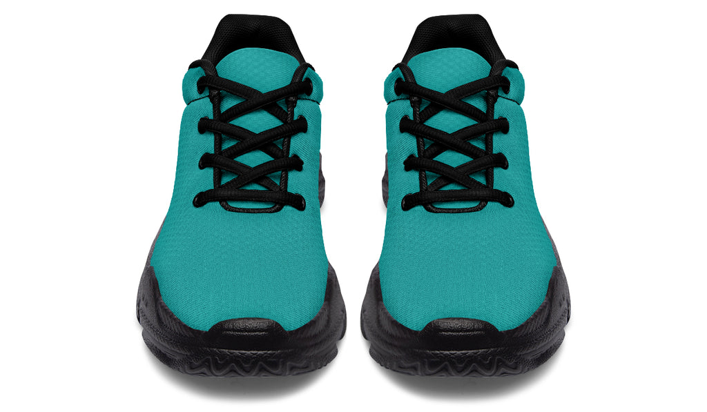 Pennyroyal Teal Chunky Sneakers - Offbeat Sweetie