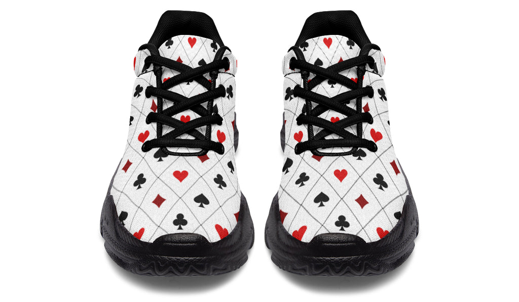Poker Chunky Sneakers - Offbeat Sweetie