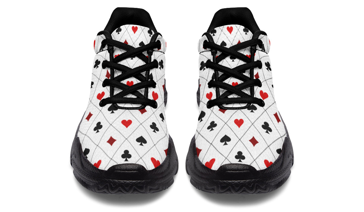 Poker Chunky Sneakers - Offbeat Sweetie