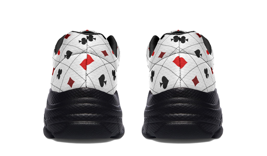 Poker Chunky Sneakers - Offbeat Sweetie