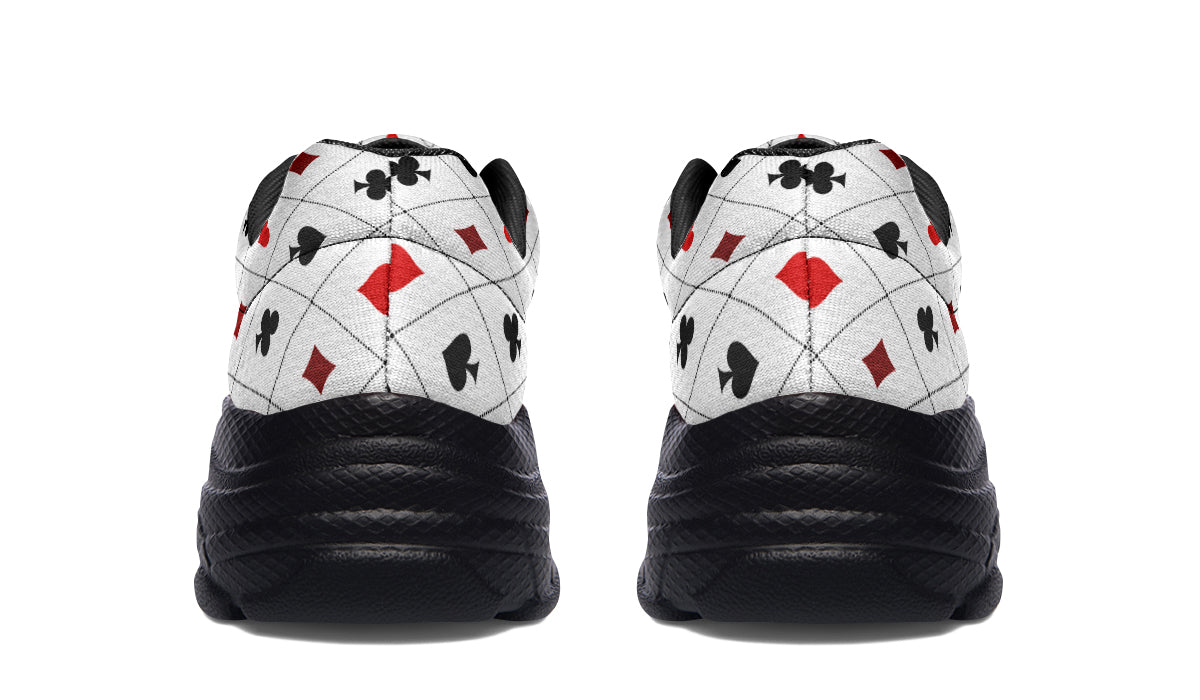 Poker Chunky Sneakers - Offbeat Sweetie