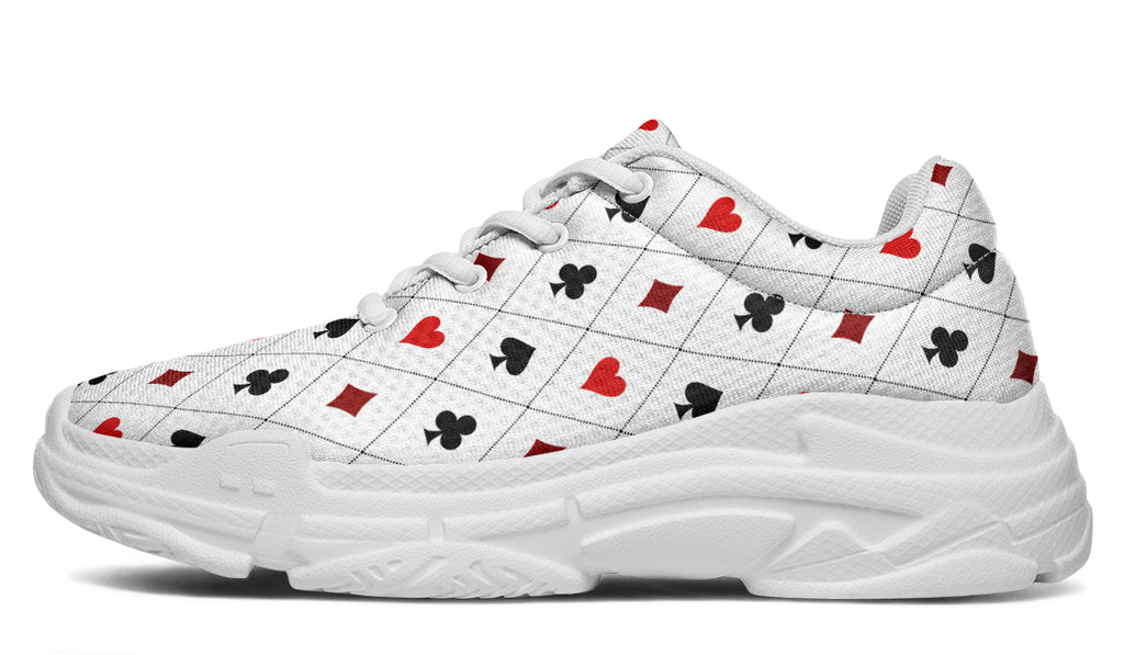 Poker Chunky Sneakers - Offbeat Sweetie