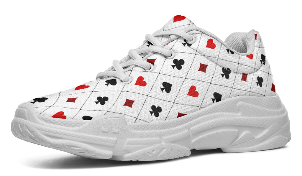 Poker Chunky Sneakers - Offbeat Sweetie