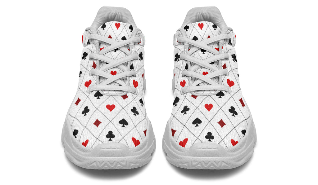 Poker Chunky Sneakers - Offbeat Sweetie