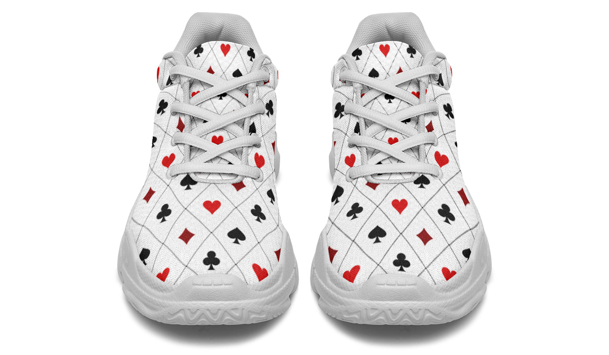 Poker Chunky Sneakers - Offbeat Sweetie