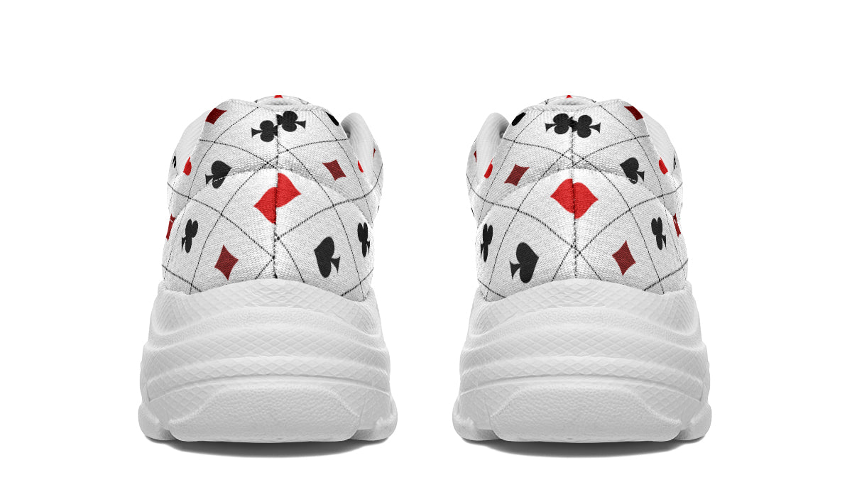 Poker Chunky Sneakers - Offbeat Sweetie
