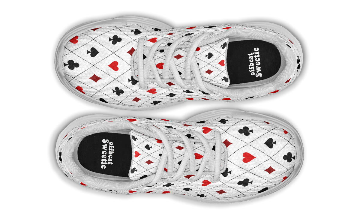 Poker Chunky Sneakers - Offbeat Sweetie