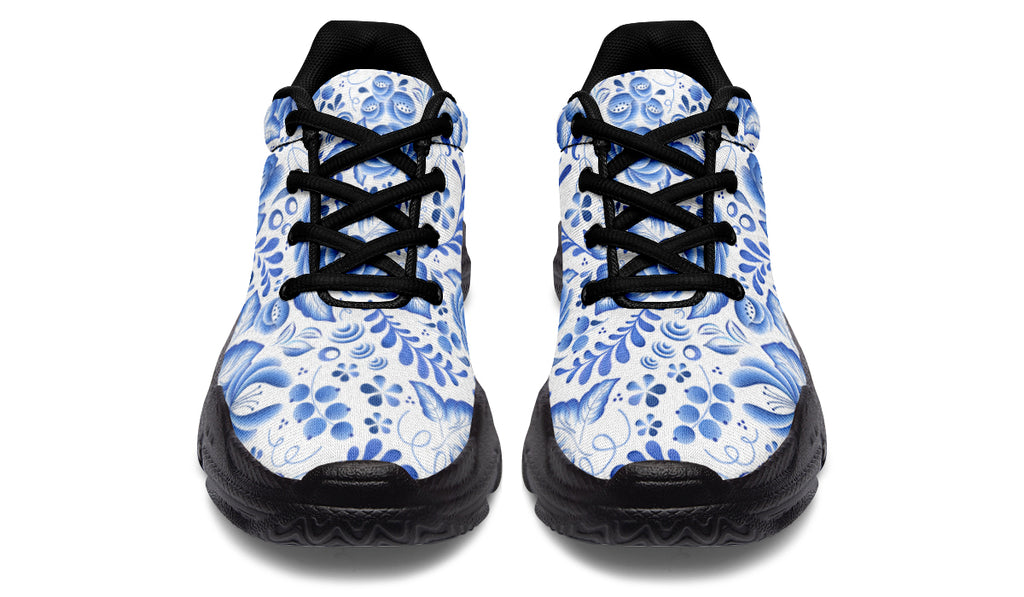 Porcelain Chunky Sneakers - Offbeat Sweetie