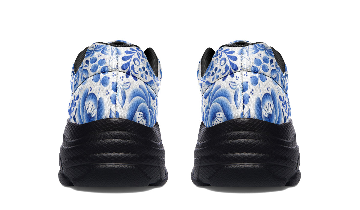Porcelain Chunky Sneakers - Offbeat Sweetie