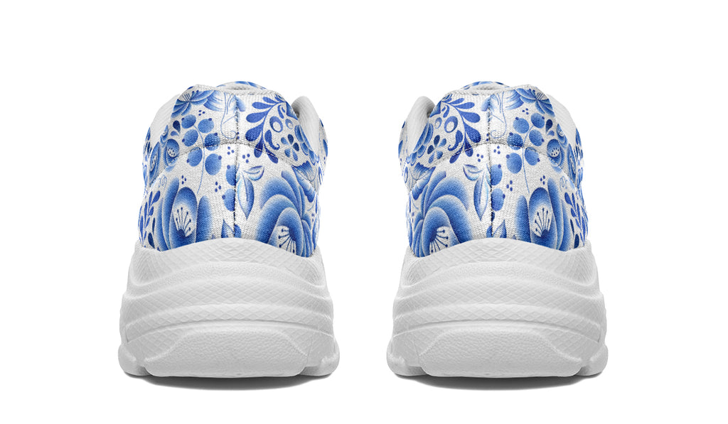 Porcelain Chunky Sneakers - Offbeat Sweetie