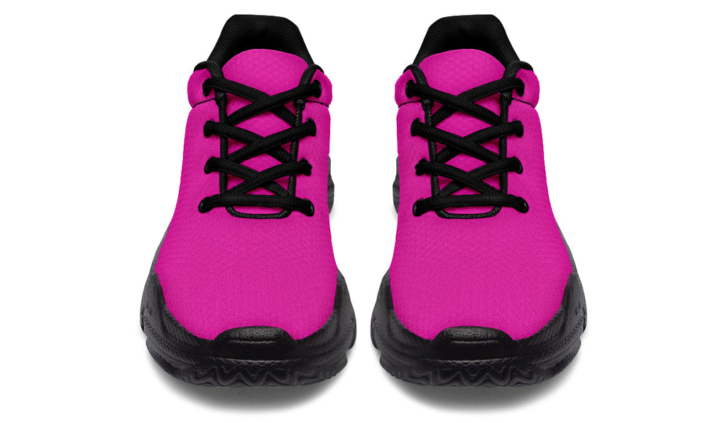 Pretty In Pink Chunky Sneakers - Offbeat Sweetie