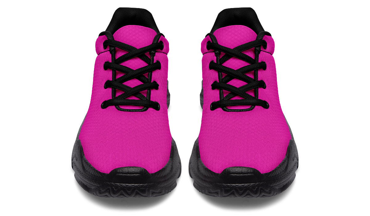 Pretty In Pink Chunky Sneakers - Offbeat Sweetie