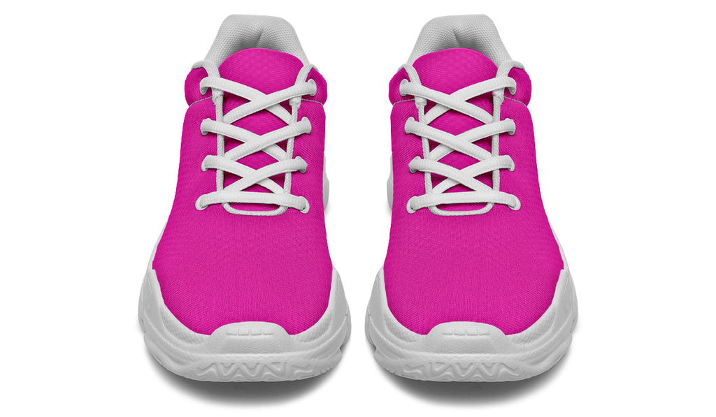 Pretty In Pink Chunky Sneakers - Offbeat Sweetie