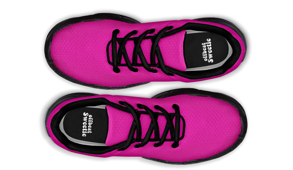 Pretty In Pink Chunky Sneakers - Offbeat Sweetie