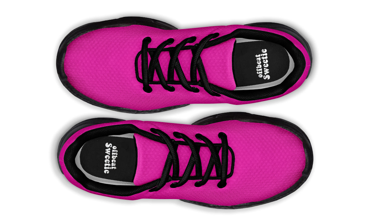 Pretty In Pink Chunky Sneakers - Offbeat Sweetie