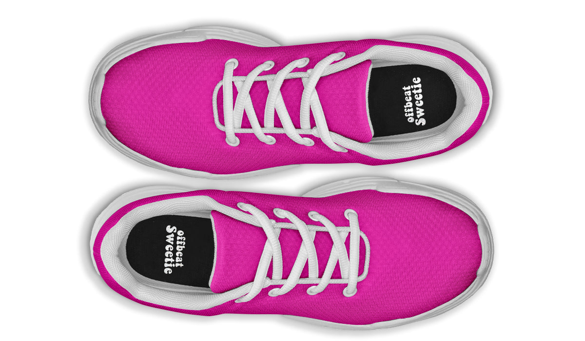 Pretty In Pink Chunky Sneakers - Offbeat Sweetie