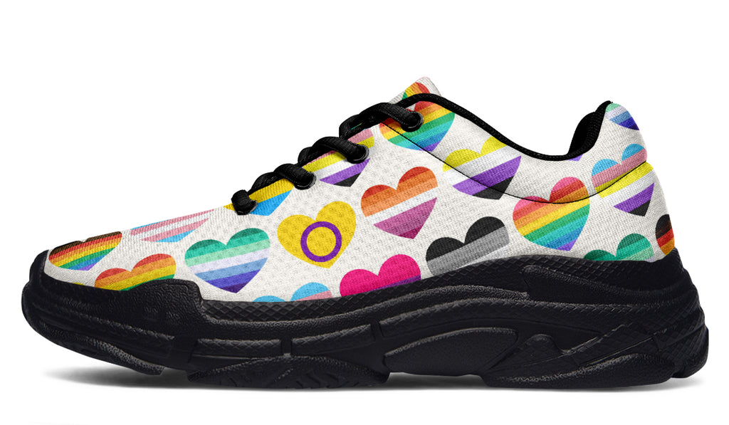 Pride Chunky Sneakers - Offbeat Sweetie