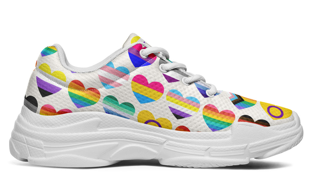 Pride Chunky Sneakers - Offbeat Sweetie
