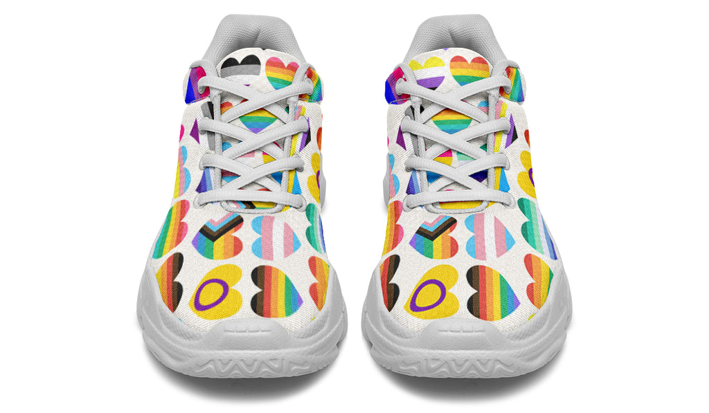 Pride Chunky Sneakers - Offbeat Sweetie