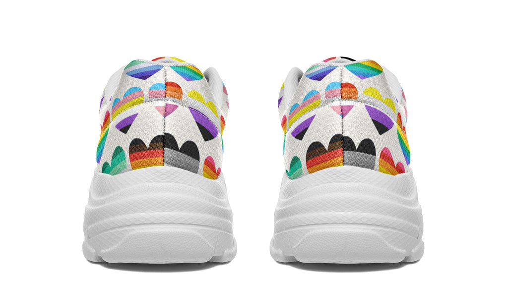 Pride Chunky Sneakers - Offbeat Sweetie