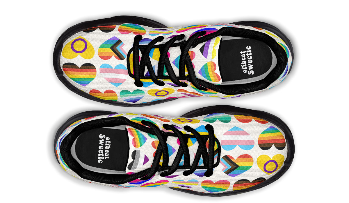 Pride Chunky Sneakers - Offbeat Sweetie