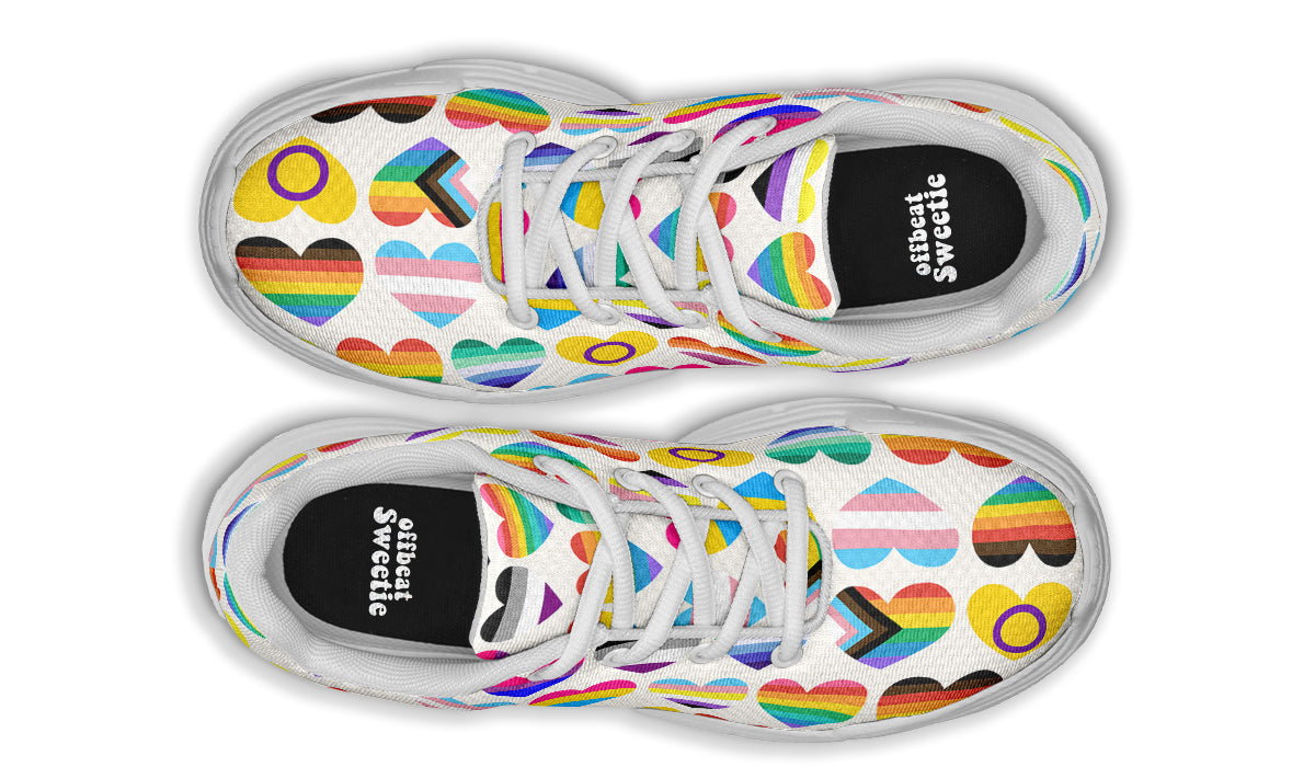 Pride Chunky Sneakers - Offbeat Sweetie