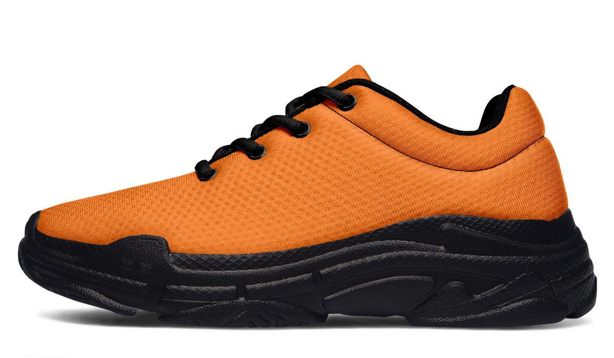 Pumpkin Pop Chunky Sneakers - Offbeat Sweetie