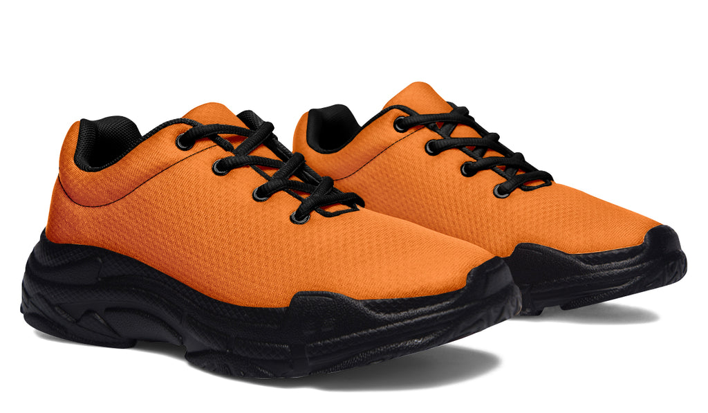 Pumpkin Pop Chunky Sneakers - Offbeat Sweetie