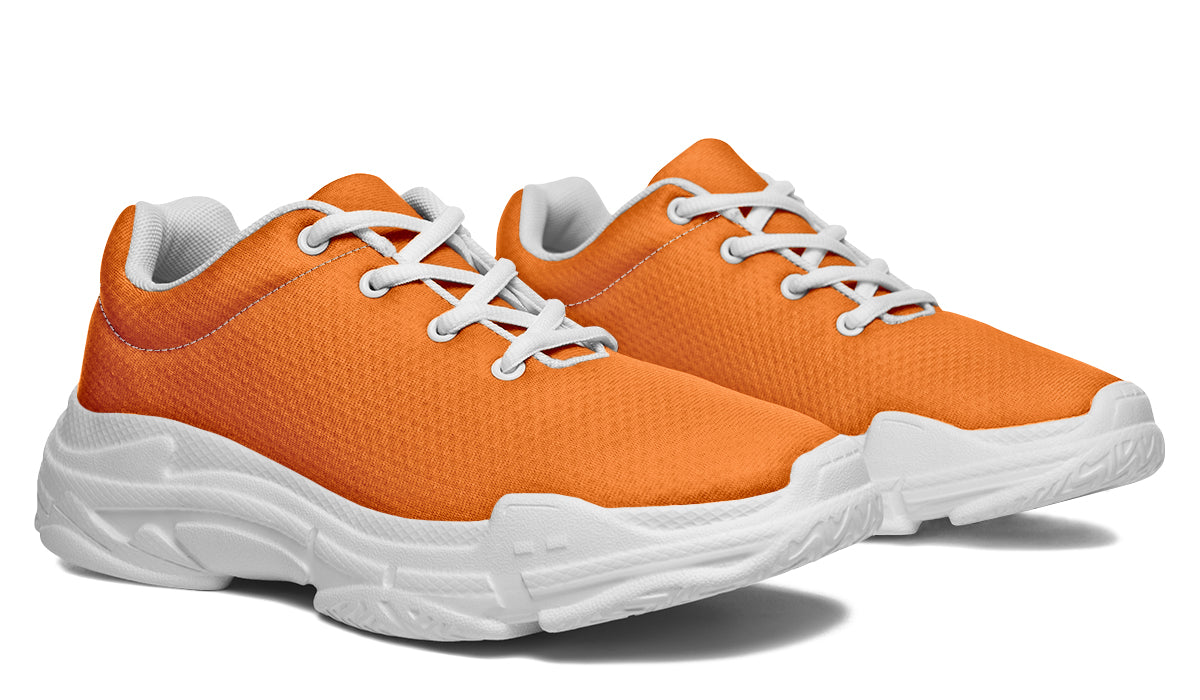 Pumpkin Pop Chunky Sneakers - Offbeat Sweetie