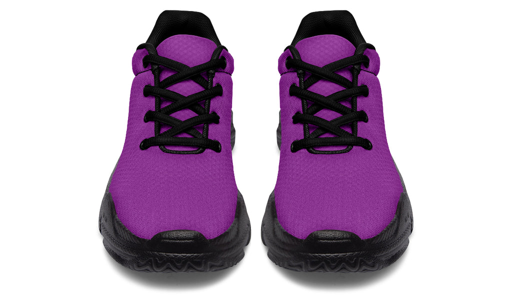 Purple Reign Chunky Sneakers - Offbeat Sweetie