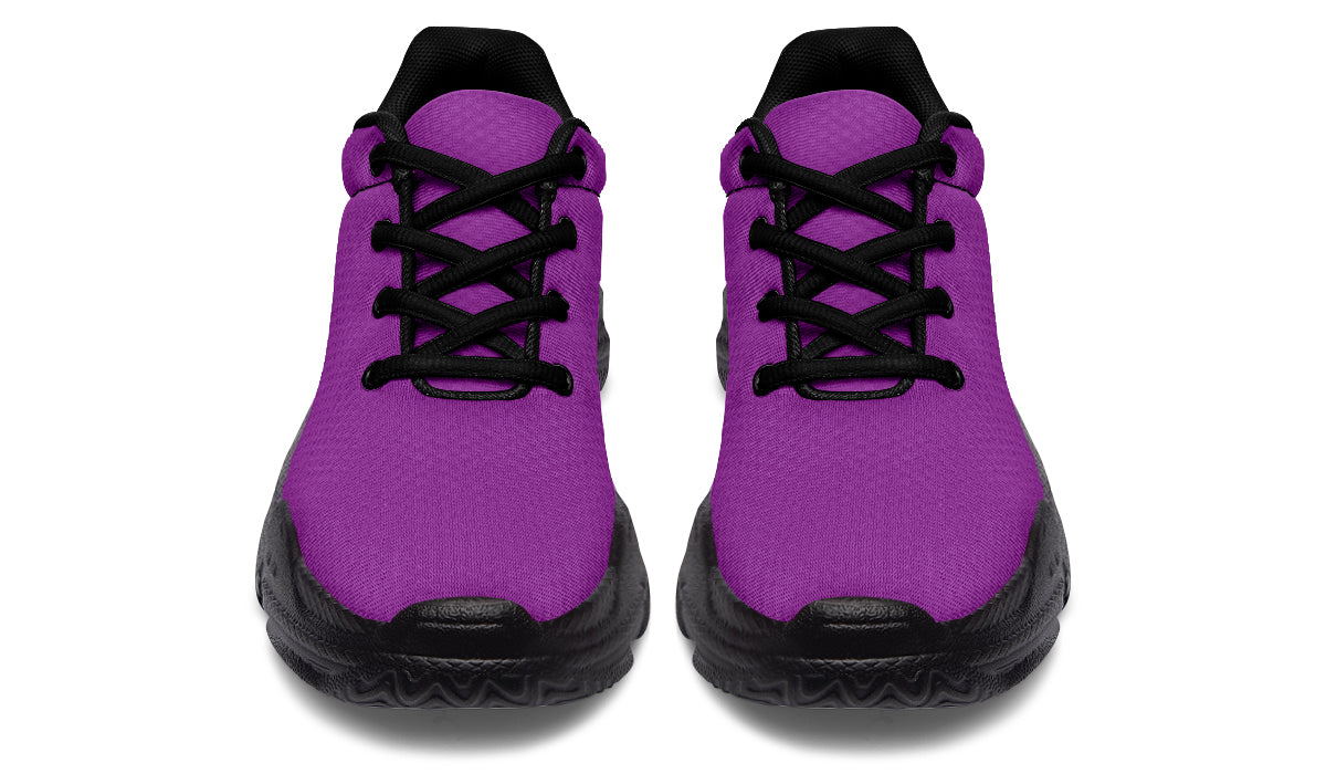 Purple Reign Chunky Sneakers - Offbeat Sweetie