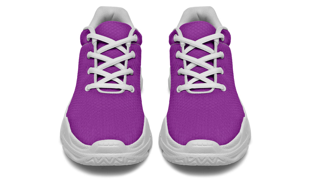 Purple Reign Chunky Sneakers - Offbeat Sweetie