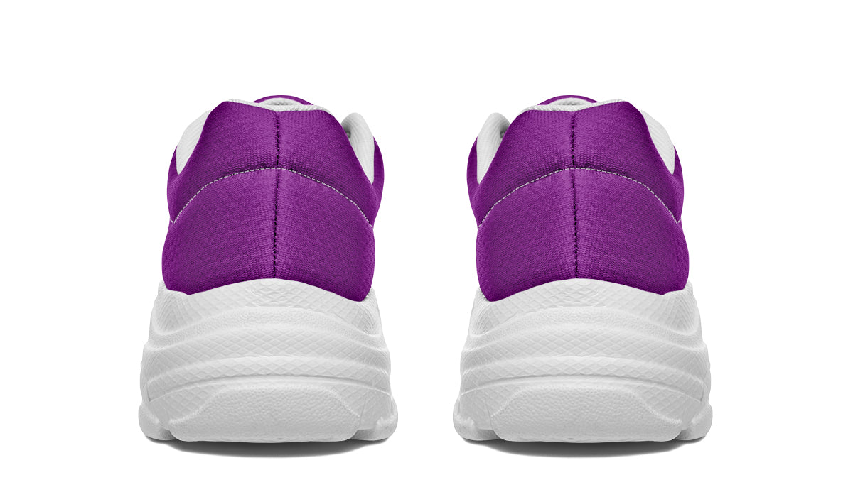 Purple Reign Chunky Sneakers - Offbeat Sweetie