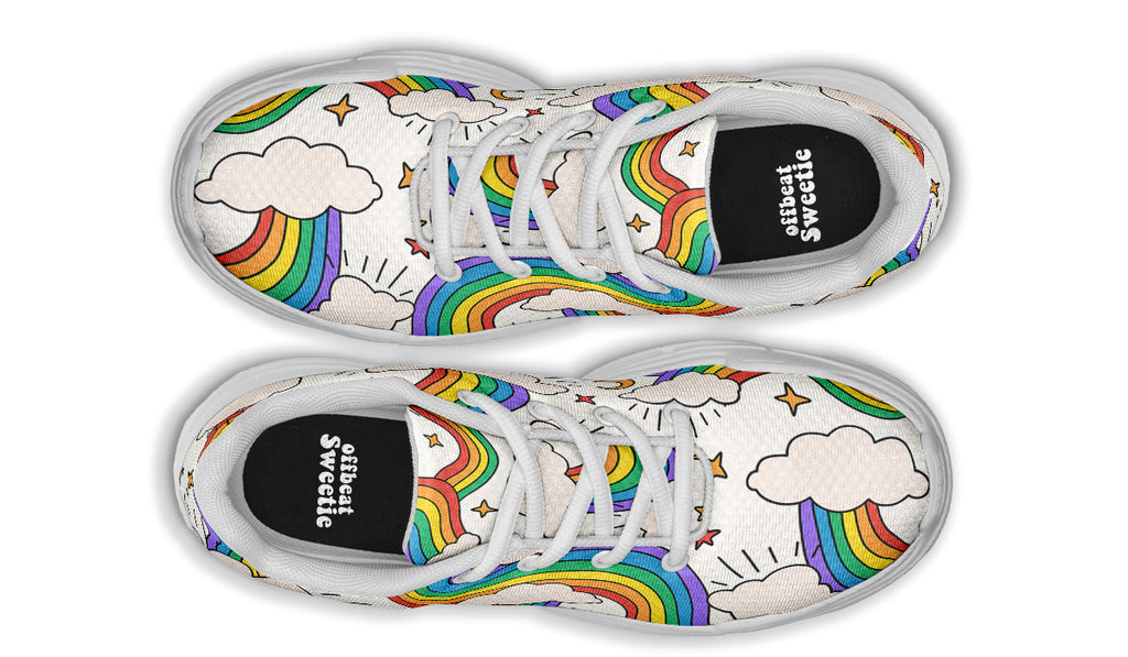 Rainbow Dreams Chunky Sneakers - Offbeat Sweetie