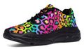 Rainbow Leopard Chunky Sneakers - Offbeat Sweetie