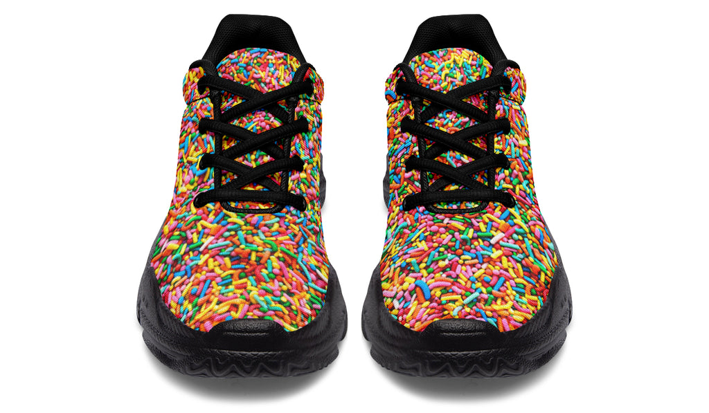 Rainbow Sprinkles Chunky Sneakers - Offbeat Sweetie