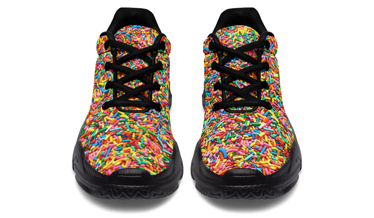 Rainbow Sprinkles Chunky Sneakers - Offbeat Sweetie