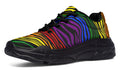 Rainbow Zebra Chunky Sneakers - Offbeat Sweetie